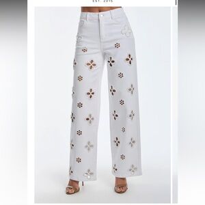 The Noli Shop Kaia PEARL HIGH RISE JEAN